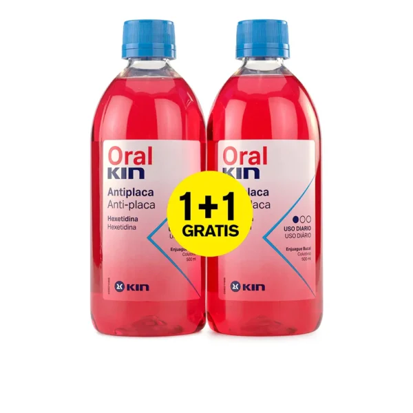 Kin Anti-Plaque Mouthwash Set