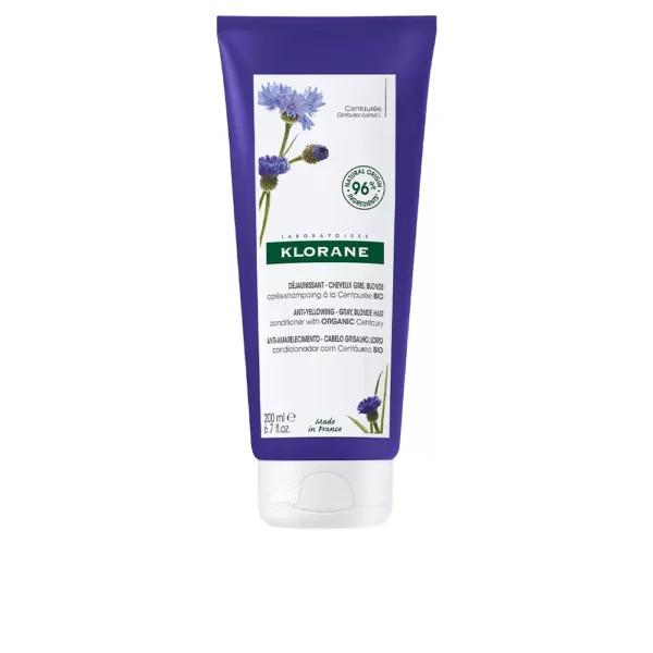 Klorane Anti-Yellowing Conditioner 150ML for Gray & Blonde Hair
