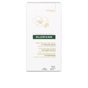 Klorane Cold Wax Small Strips with Sweet Almond - 6 Pieces
