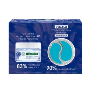 Klorane Organic Cornflower & Hyaluronic Acid Gel-Cream Set 2 pcs