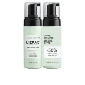 LIERAC Makeup Remover Cleansing Foam Pack 2 x 150ML