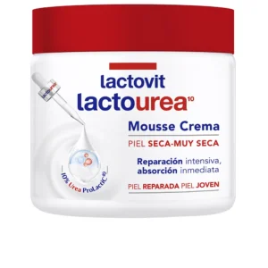 Lacto-Urea Mousse Crème 400ML For Face & Body