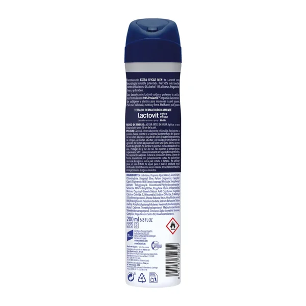 Lactovit Hombre 48H Deodorant Spray 200ML - Image 2