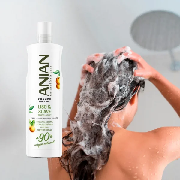 Liso & Suave Vegetable Keratin Shampoo 400ML - Image 3