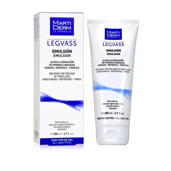 MARTIDERM Legvass Moisturizing Emulsion for Tired Legs 200ML - Image 2