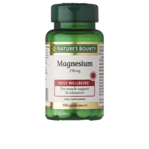 Magnesium 250 mg 100 Tablets - Vegan & Gluten Free