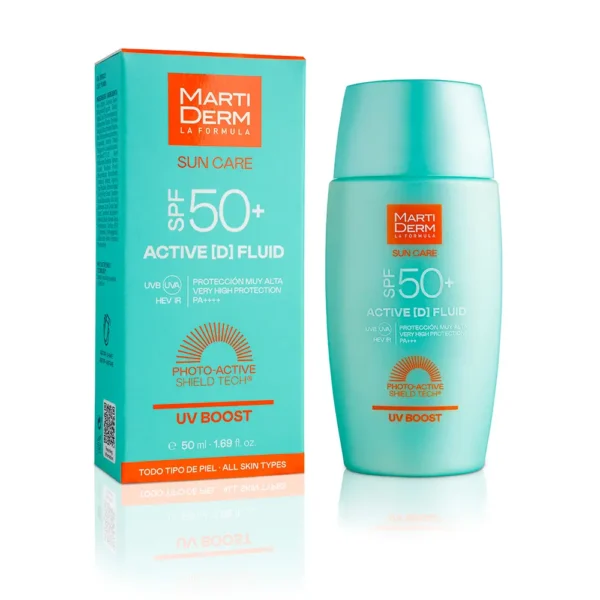 Martiderm Sun Care Active Fluid Sunscreen SPF50+ 50ml - Image 2