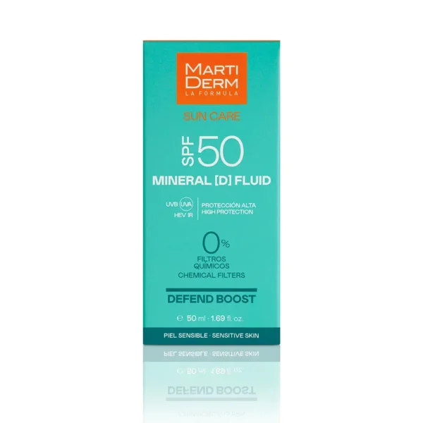 Martiderm Sun Care Mineral Fluid Sunscreen SPF50 50ml - Image 3