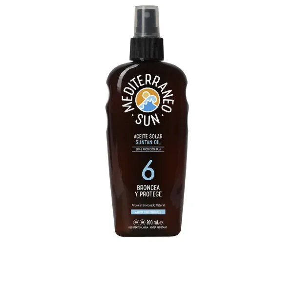 Mediterraneo Sun Coconut Tanning Oil SPF 6