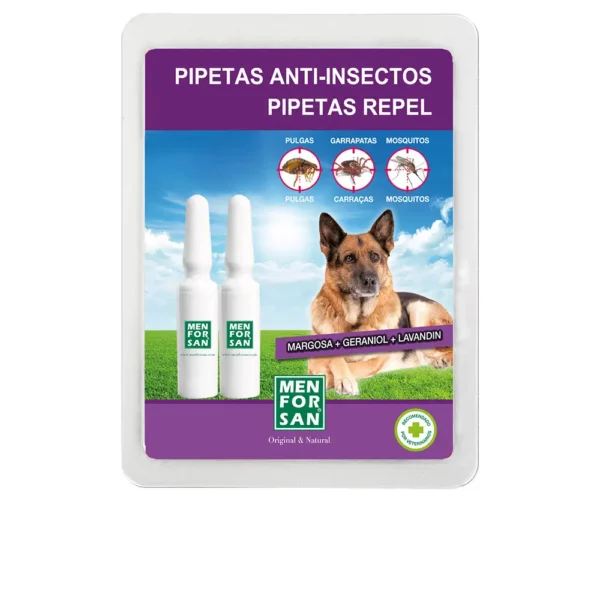 Men For San Anti-Insect Pipettes for Dogs - 2 Units