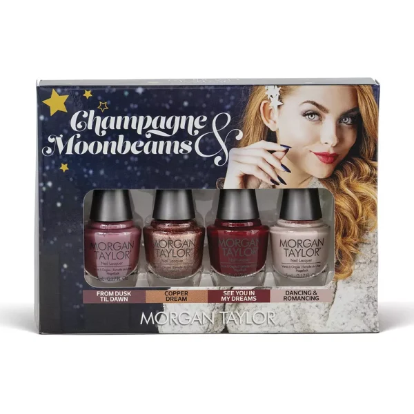 Morgan Taylor Champagne & Moonbeams Set - 4 Pieces