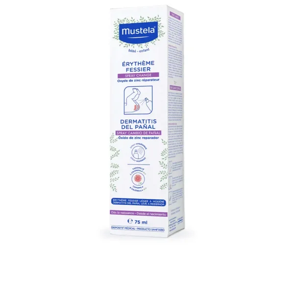 Mustela Baby Changing Spray 75ML - Soothing & Soothing - Image 2