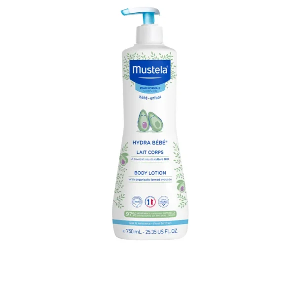 Mustela Baby-Child Body Milk 750ml - Hypoallergenic & Vegan