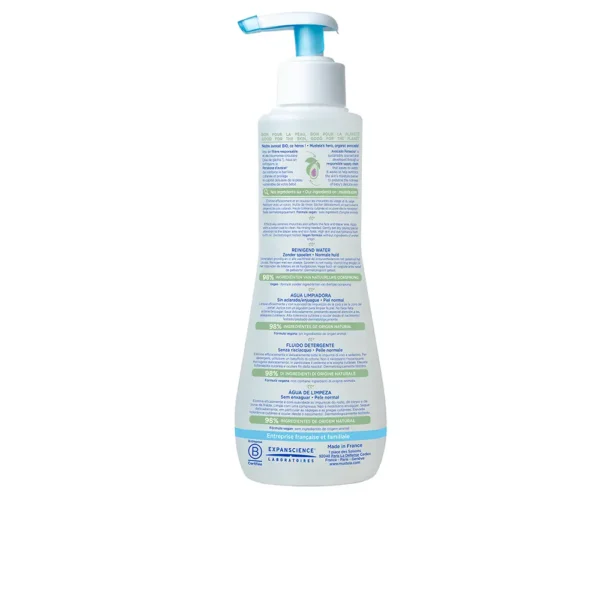 Mustela Baby Cleansing Water 300ML - No Rinse Formula - Image 2