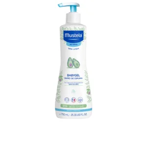 Mustela Baby Foam Bath Gel 750ML - Hypoallergenic & Vegan