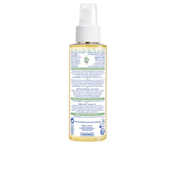 Mustela Baby Massage Oil 100ML - Soothing Moisturiser - Image 2