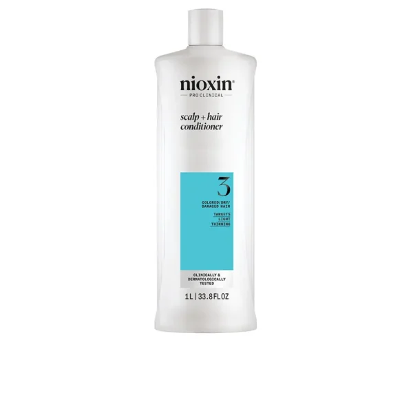 NIOXIN System 3 Conditioner for Dyed & Damaged Hair 1000ml