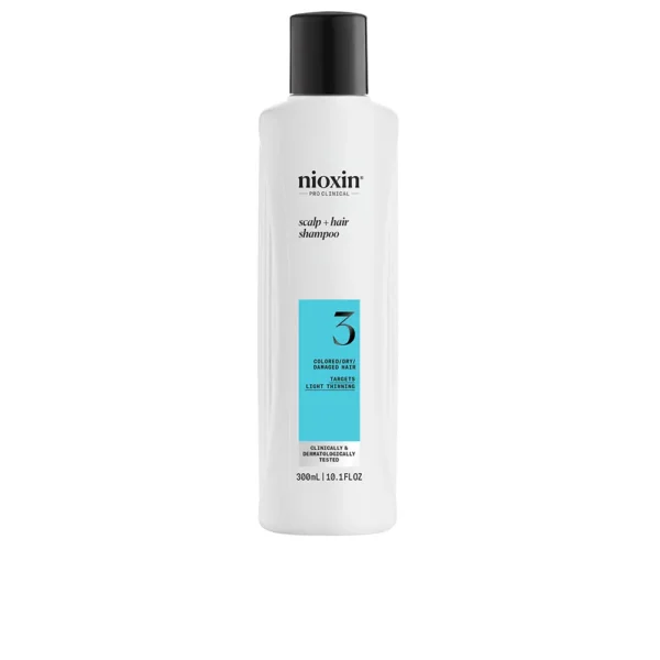 NIOXIN System 3 Shampoo for Dyed and Damaged Hair 300ML