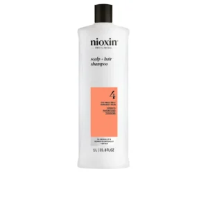 NIOXIN System 4 Shampoo for Dyed and Damaged Hair 1000ML