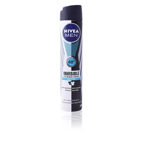 NIVEA Black & White Active Deodorant Spray 200ml