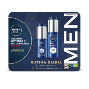 NIVEA Daily Routine Men's Set - Anti-Aging Serum & SPF30 Cream
