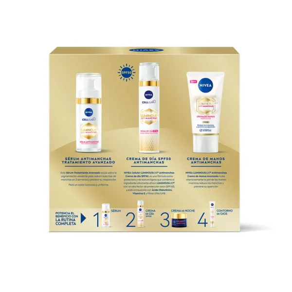 NIVEA Luminous 630º Anti-Stain Case - 3 Pcs Set - Image 2