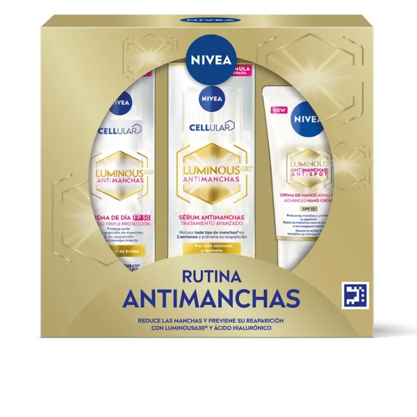 NIVEA Luminous 630º Anti-Stain Case - 3 Pcs Set