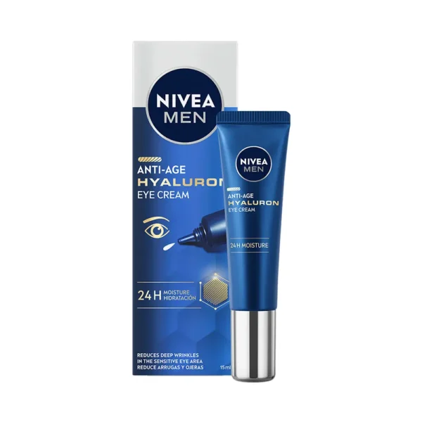 NIVEA Men Anti-Age Hyaluron Eye Contour 15ml - Image 2