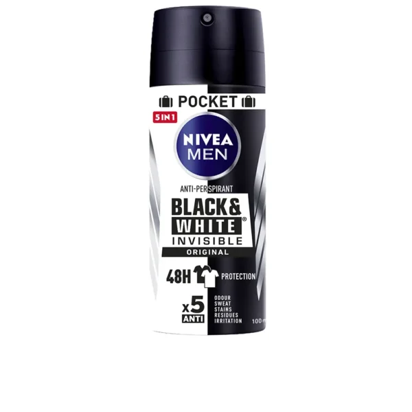 NIVEA Men Black & White Invisible Deodorant Spray 100ML