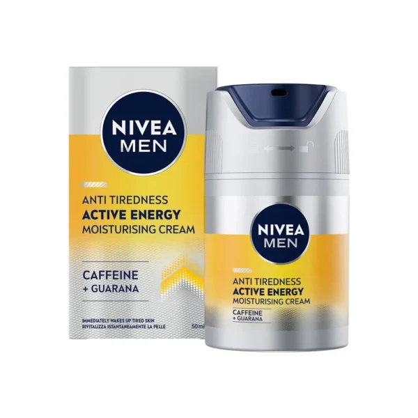 NIVEA Men Skin Energy Moisturizing Cream 50ML - Image 2