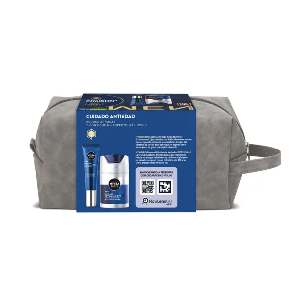 NIVEA Men's Anti-Aging Toiletry Bag Set - 3 Pieces - Image 2