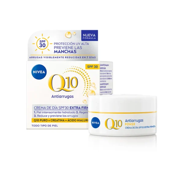 NIVEA Q10+ Anti-Wrinkle Day Cream SPF30 50ML - Image 2