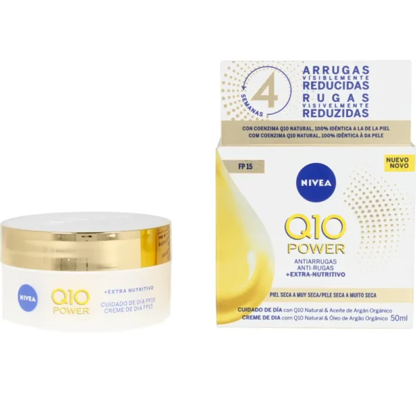 NIVEA Q10+ Power Anti-Wrinkle Cream SPF15 50ML - Image 2
