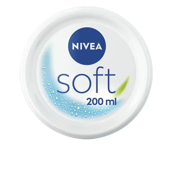 NIVEA Soft Moisturizing Cream 200ML with Jojoba & Vitamin E