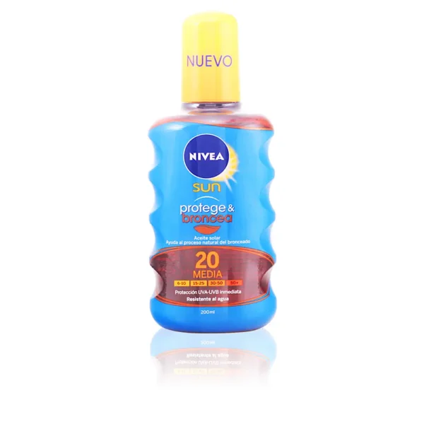 NIVEA Sun Protect & Tan Oil SPF 20 - 200ml