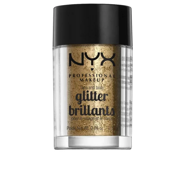 NYX Glitter Brillants Face and Body - Bronze 2.5g