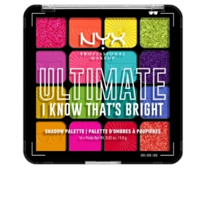 NYX Ultimate Shadow Palette I Know That's Bright 16 Shades