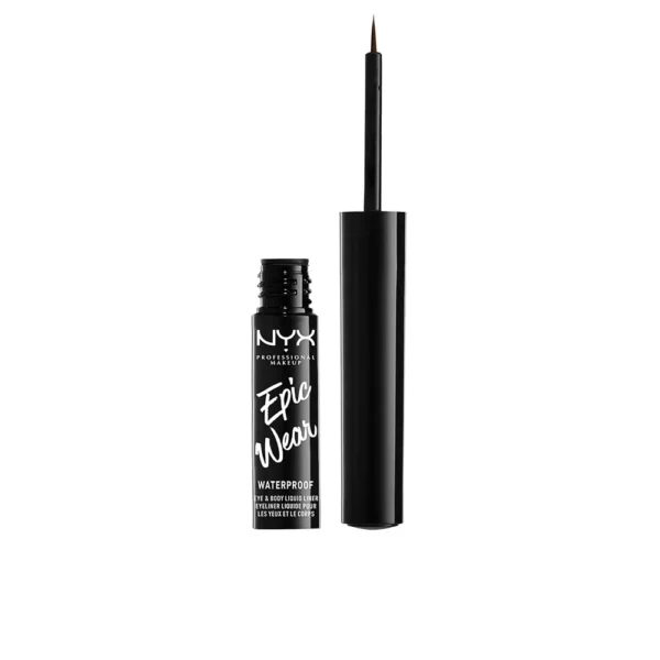 NYX Waterproof Liquid Liner #Brown 1 Unit