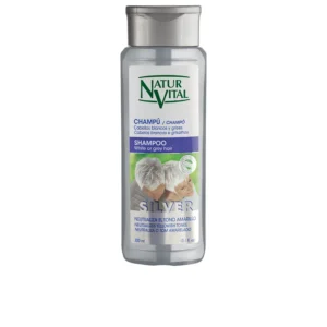 Natur Vital Silver Shampoo for White and Grey Hair 300ML