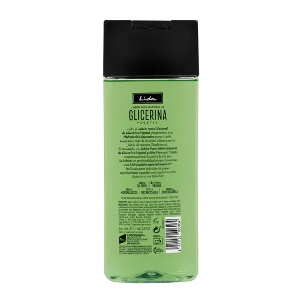 Natural Glycerin and Aloe Vera Soap 600ML - Image 2