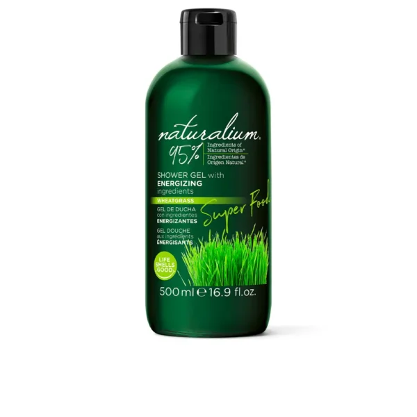 Naturalium Super Food Wheatgrass Energizing Shower Gel 500ML