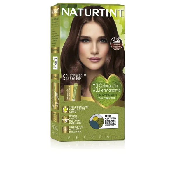 Naturtint #4.35 Intense Cappuccino Hair Color 170ML