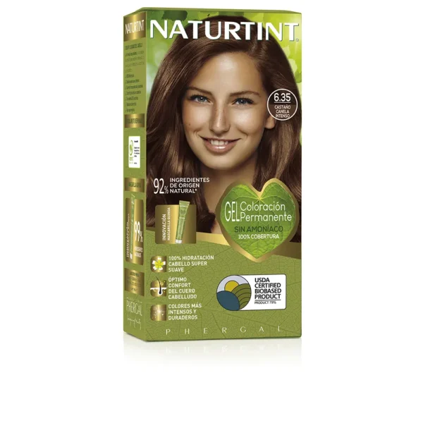 Naturtint #6.35 Intense Cinnamon Chestnut 170ML