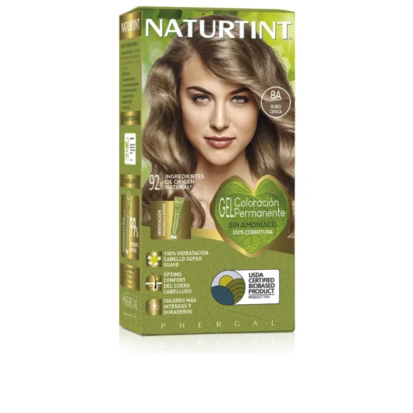 Naturtint 8A Ash Blonde Hair Color 170ML