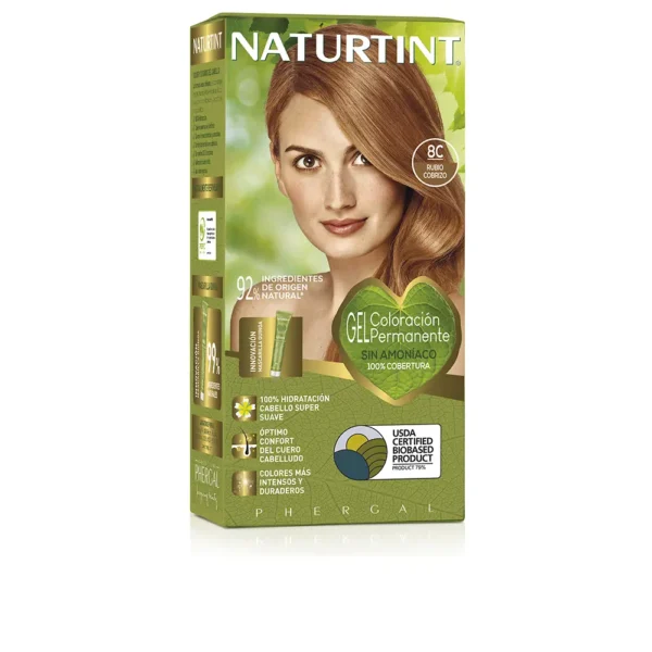 Naturtint #8C Copper Blonde Hair Color 170ML