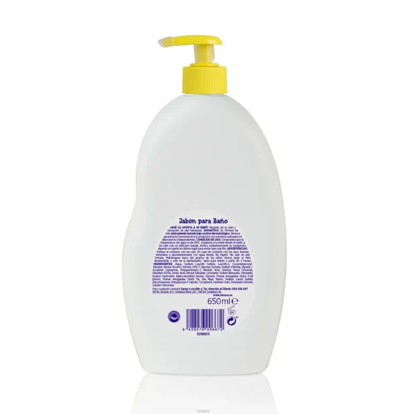 Nenuco Moisturizing Bath With Sweet Almond Milk 650ML - Image 2