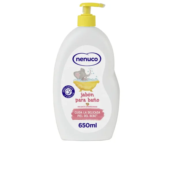 Nenuco Moisturizing Bath With Sweet Almond Milk 650ML