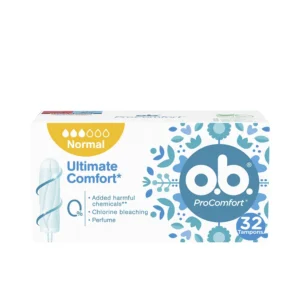 O.B. ProComfort Normal Tampons 32 Count