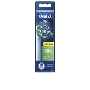 Oral-B Cross Action White Replacement Heads - Pack of 4