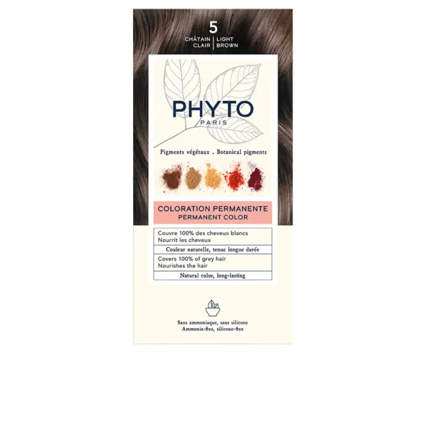 PHYTOCOLOR #5 Light Brown Hair Color 4 Units